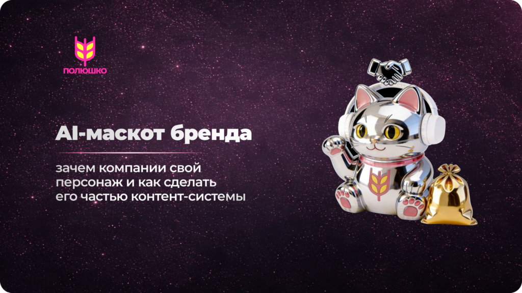 AI-маскот бренда как персонаж корпоративной контент-системы